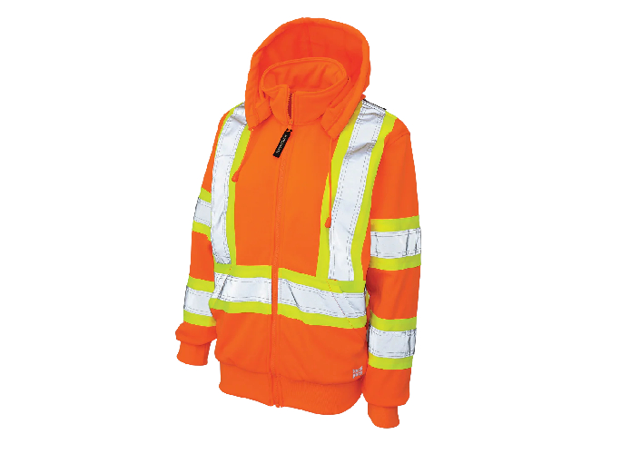 Tough Duck Women's Hi-Viz Safety Hoodie